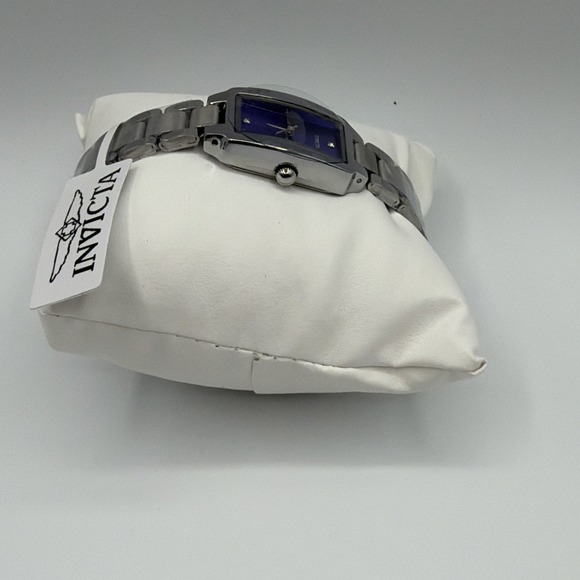 Invicta Wildflower 69438 Women Quartz Watch Rectangular Purple Steel New W Tags main image 7